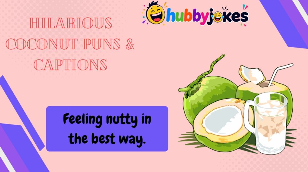 Hilarious Coconut Puns & Captions
