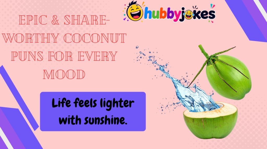 Epic & Share-Worthy Coconut Puns for Every Mood