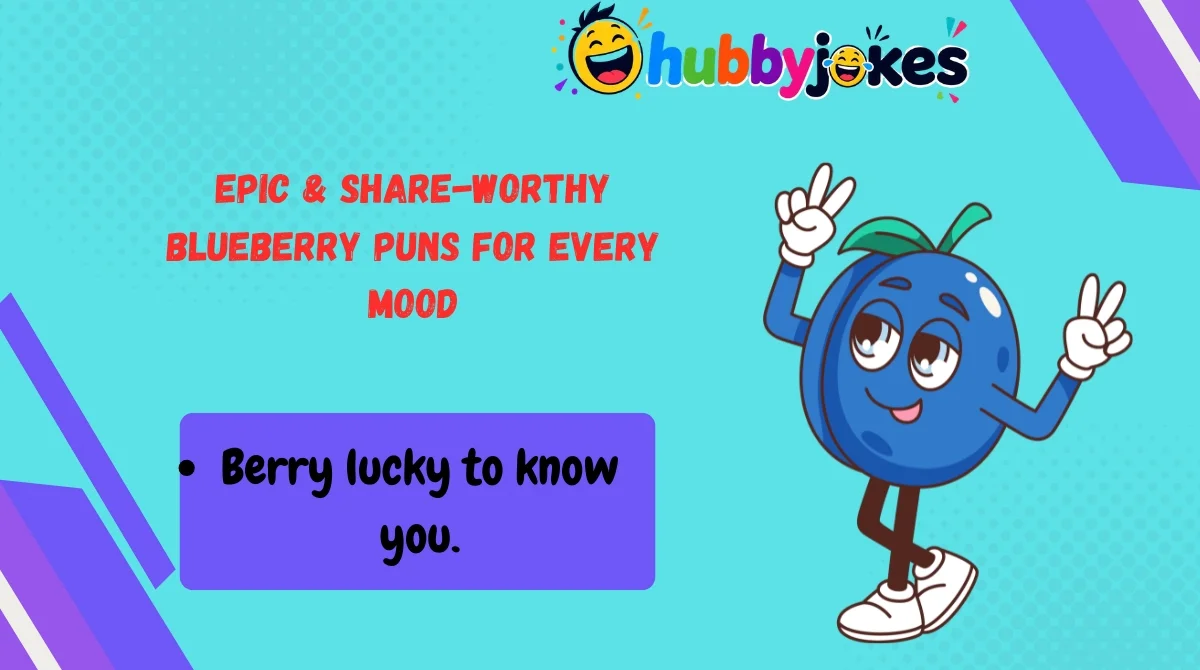 Epic & Share-Worthy Blueberry Puns for Every Mood