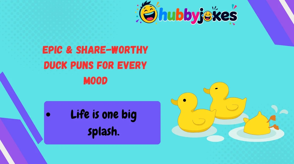 Epic & Share-Worthy Duck Puns for Every Mood