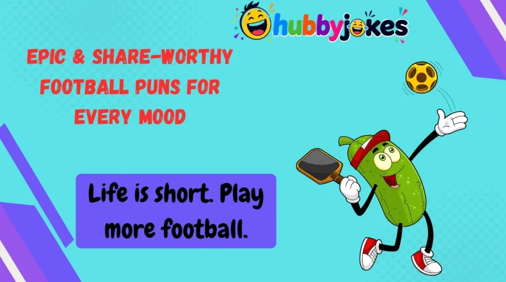 Epic & Share-Worthy Football Puns for Every Mood