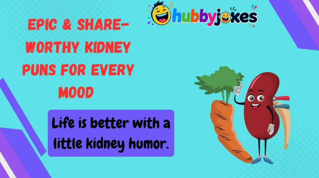 Epic & Share-Worthy Kidney Puns for Every Mood