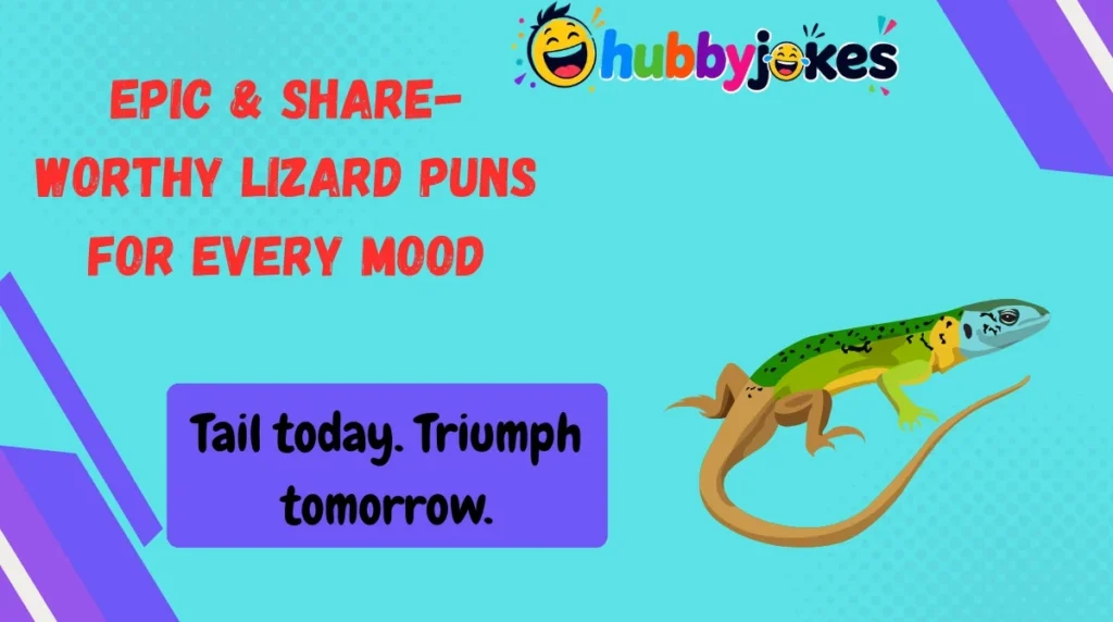 Epic & Share-Worthy Lizard Puns for Every Mood