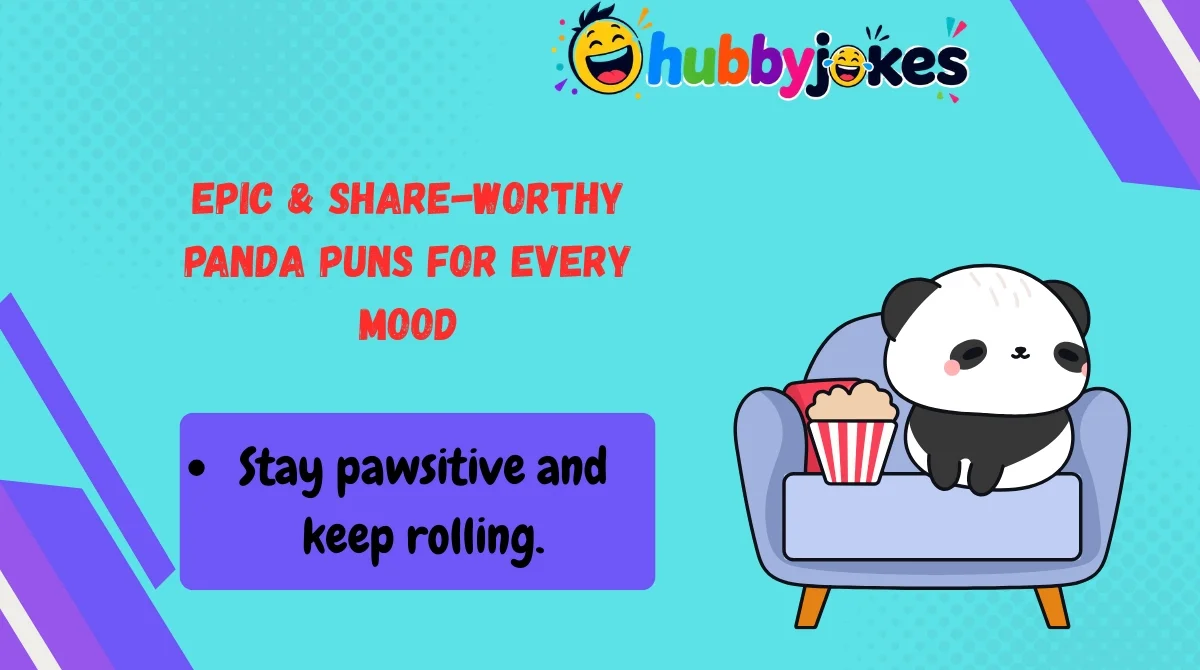 Epic & Share-Worthy Panda Puns for Every Mood