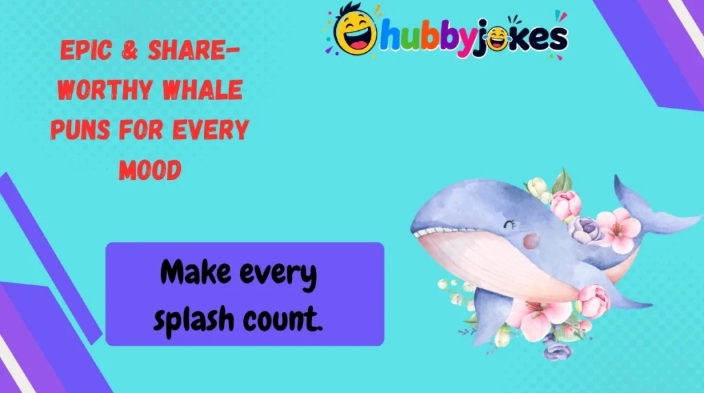 Epic & Share-Worthy Whale Puns for Every Mood