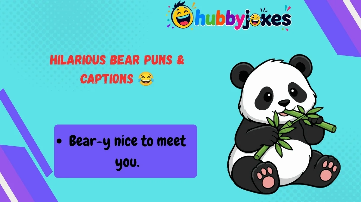 Hilarious Bear Puns & Captions 😂