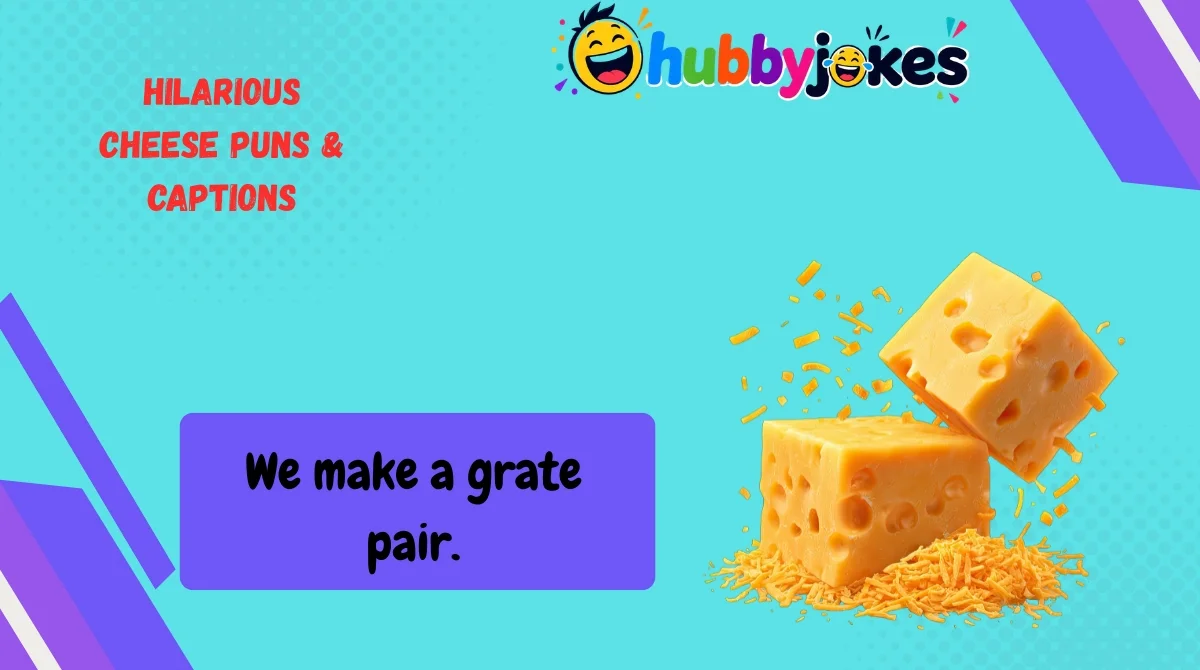 Hilarious Cheese Puns & Captions