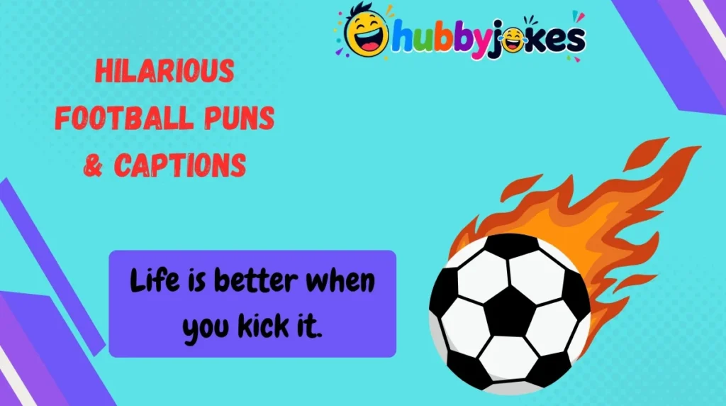 Hilarious Football Puns & Captions