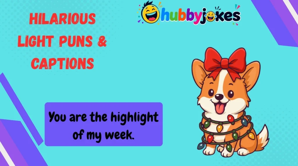 Hilarious Light Puns & Captions