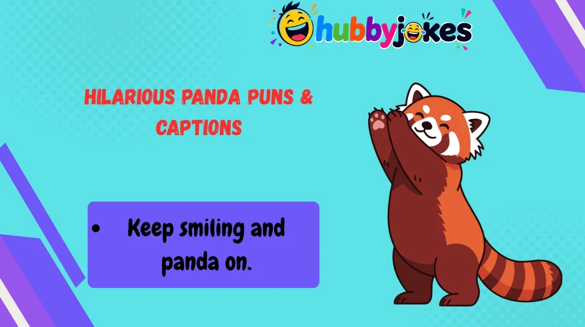 Hilarious Panda Puns & Captions