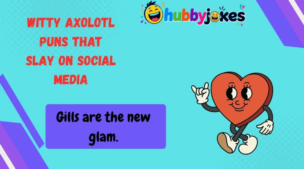 Witty Axolotl Puns That Slay on Social Media