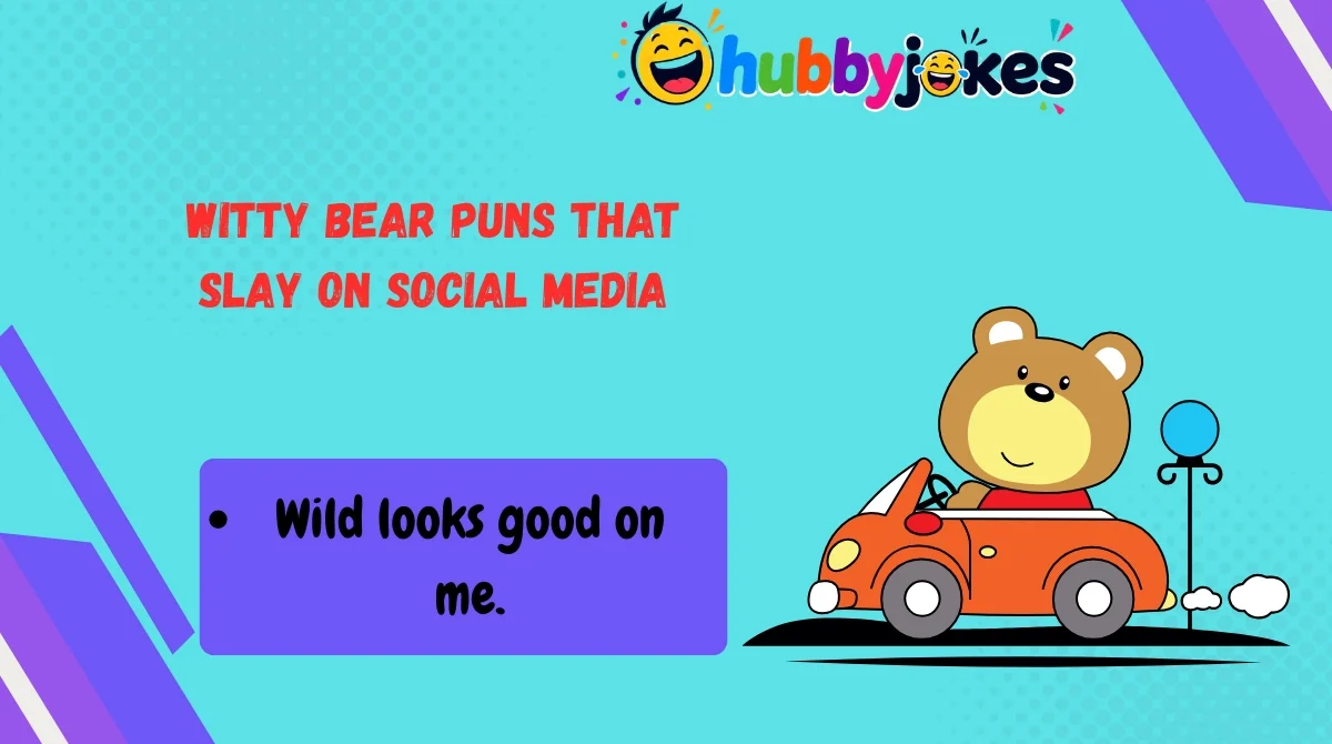 Witty Bear Puns That Slay on Social Media