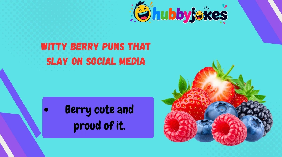 Witty Berry Puns That Slay on Social Media