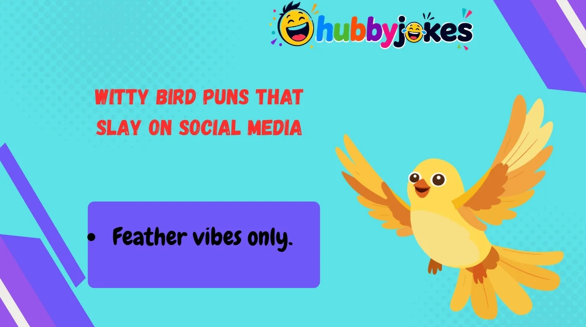 Witty Bird Puns That Slay on Social Media