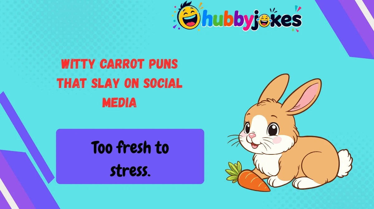 Witty Carrot Puns That Slay on Social Media