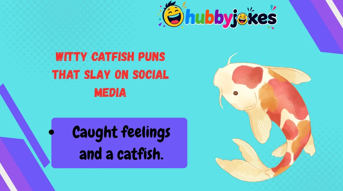 Witty Catfish Puns That Slay on Social Media