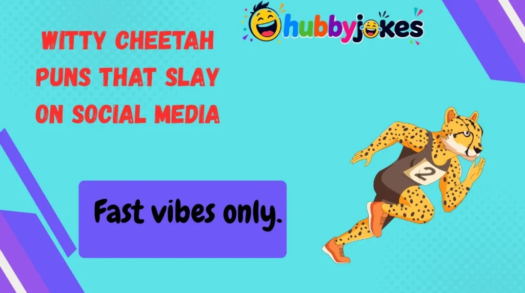 Witty Cheetah Puns That Slay on Social Media