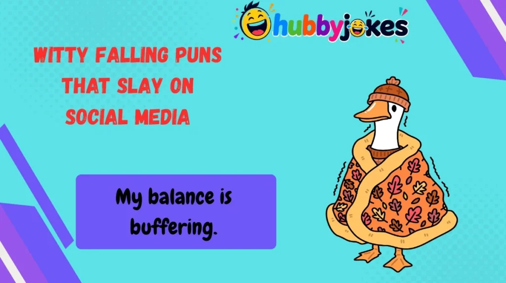Witty Falling Puns That Slay on Social Media