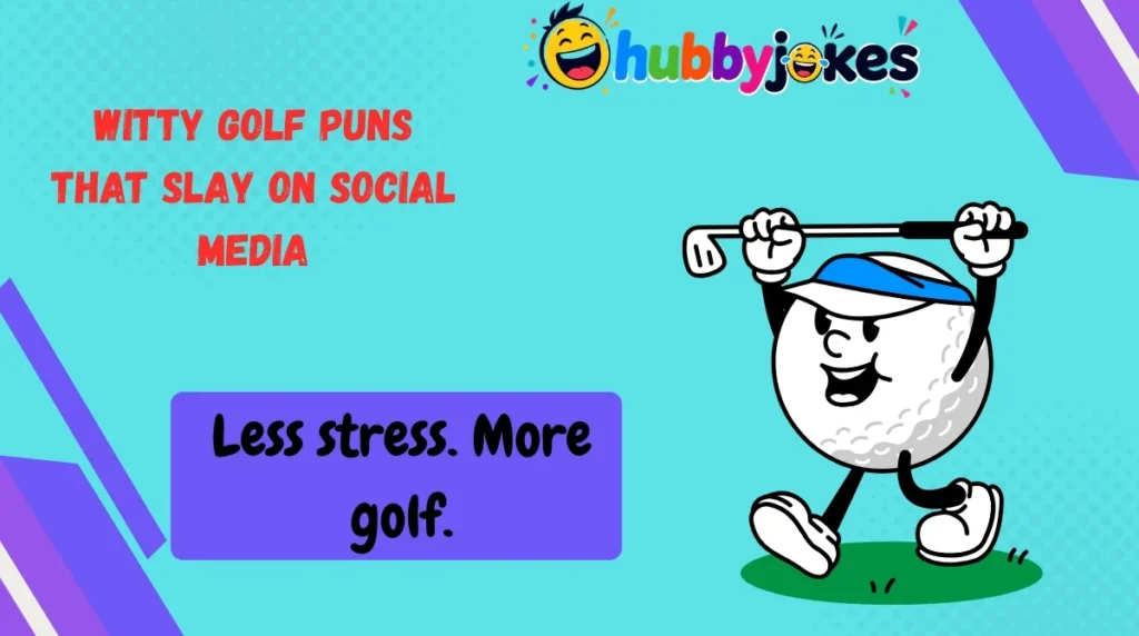Witty Golf Puns That Slay on Social Media