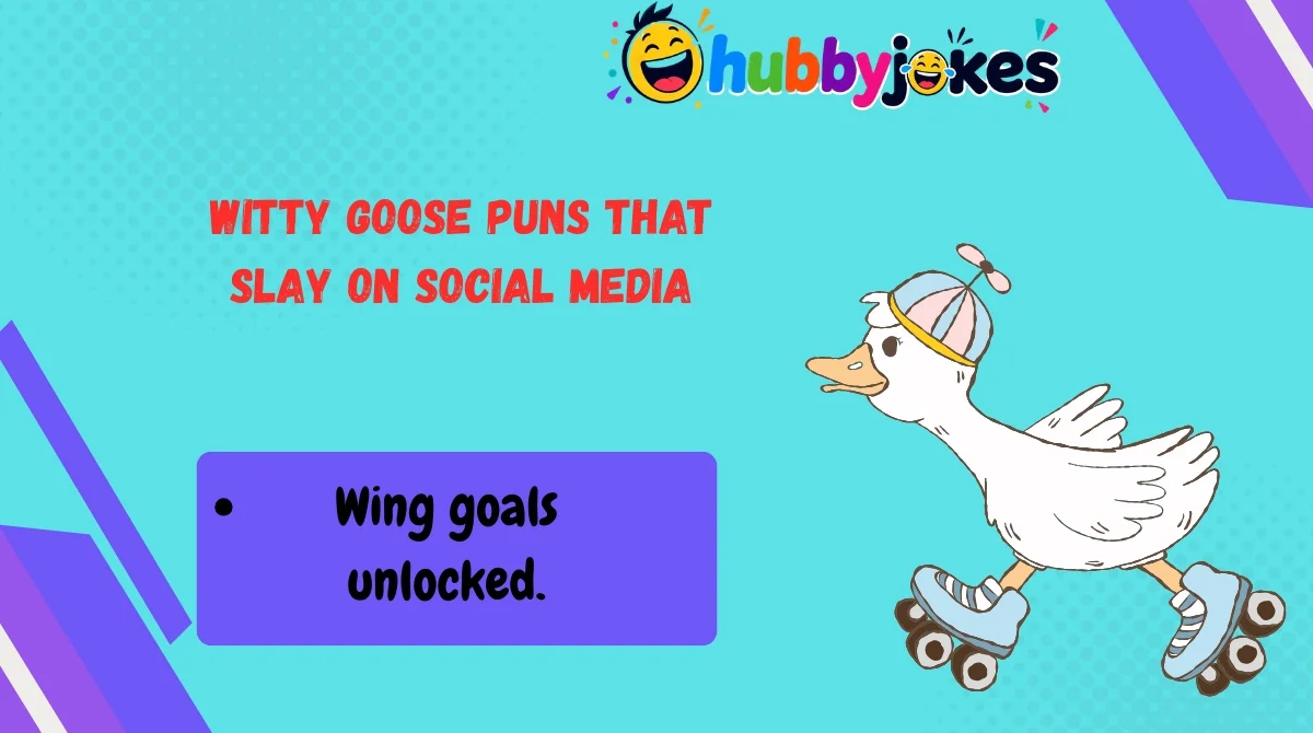 Witty Goose Puns That Slay on Social Media