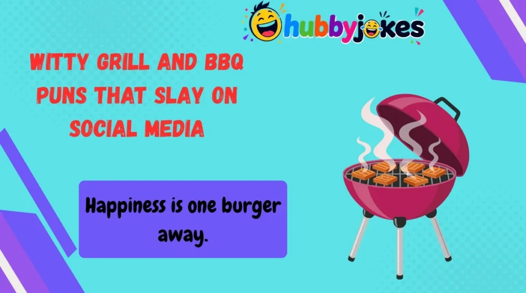 Witty Grill and BBQ Puns That Slay on Social Media