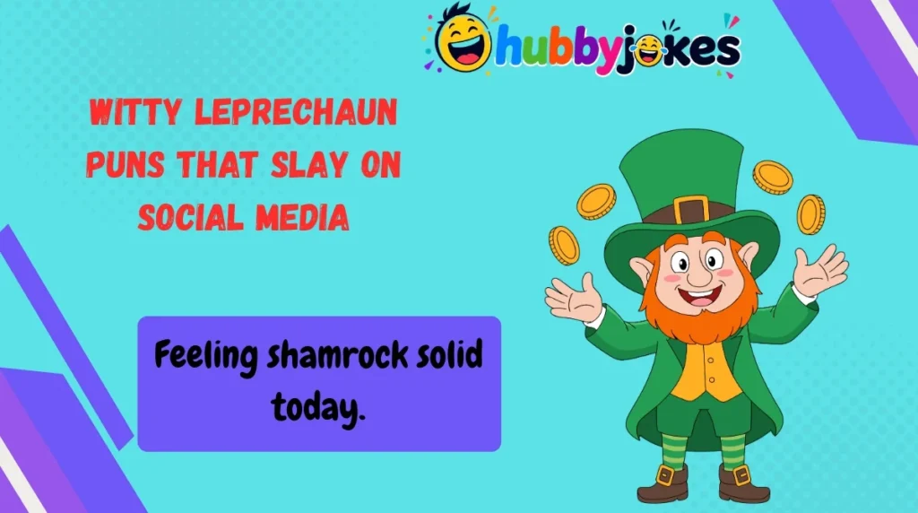Witty Leprechaun Puns That Slay on Social Media