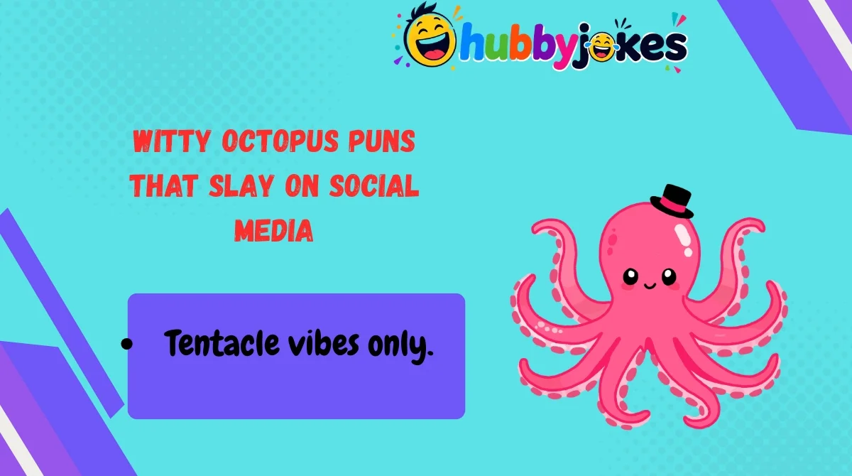 Witty Octopus Puns That Slay on Social Media
