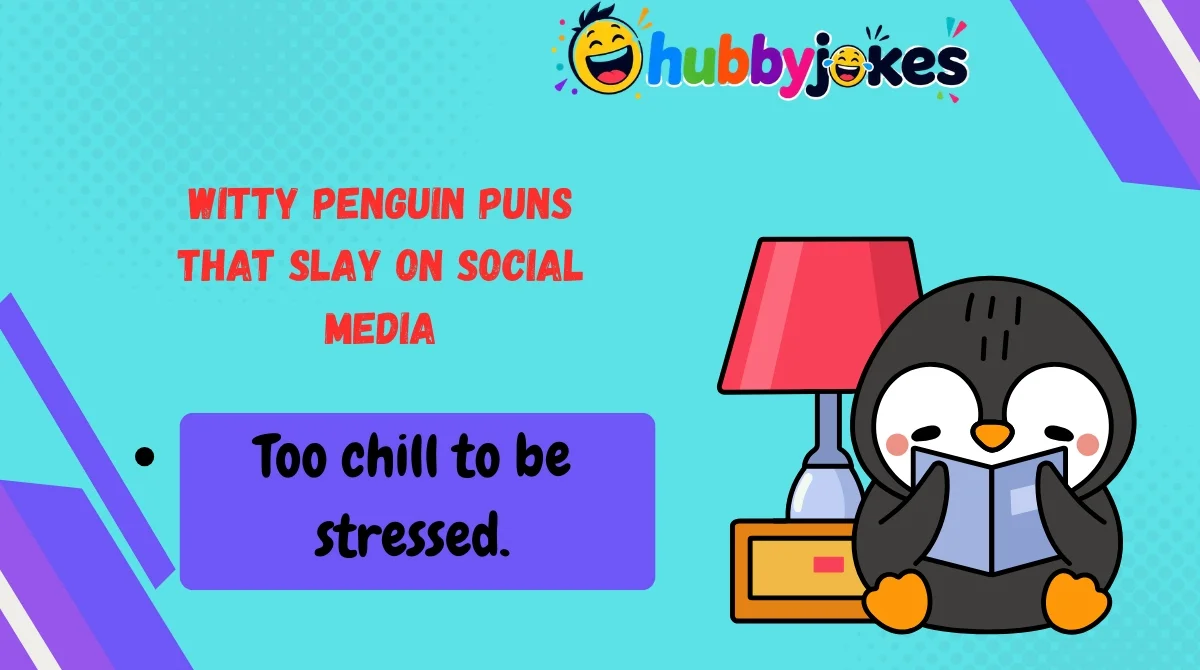 Witty Penguin Puns That Slay on Social Media
