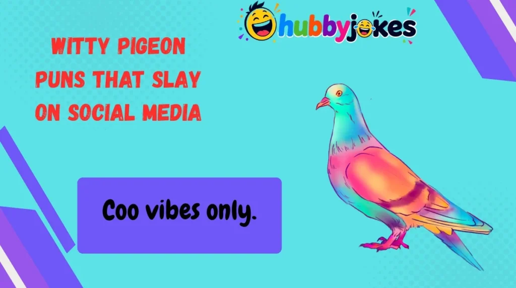 Witty Pigeon Puns That Slay on Social Media