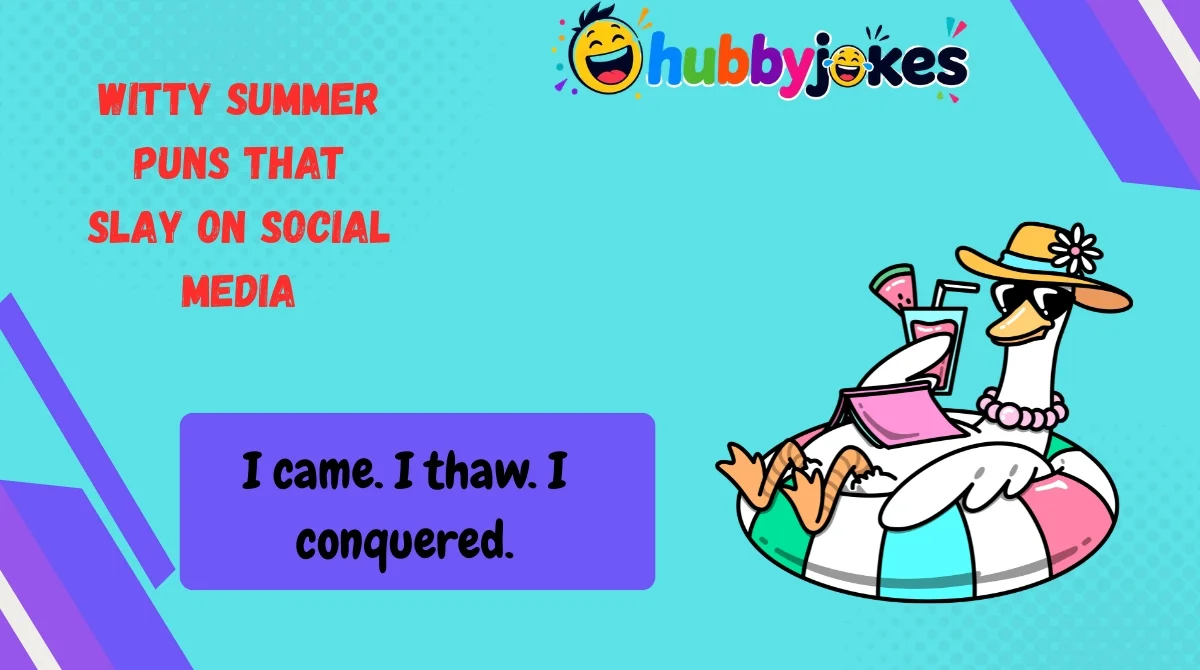 Witty Summer Puns That Slay on Social Media