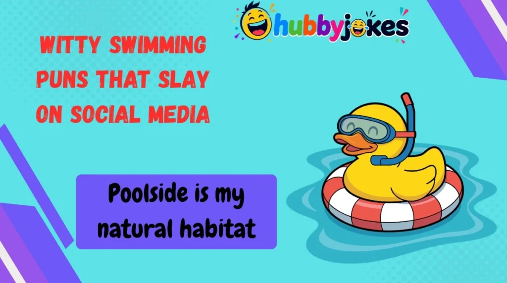 Witty Swimming Puns That Slay on Social Media