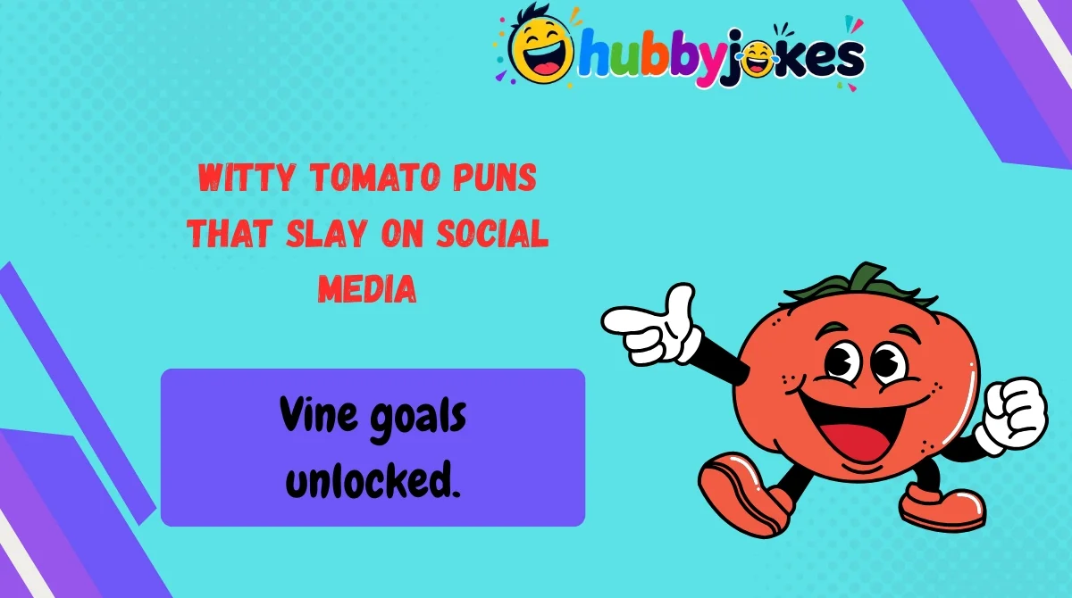 Witty Tomato Puns That Slay on Social Media