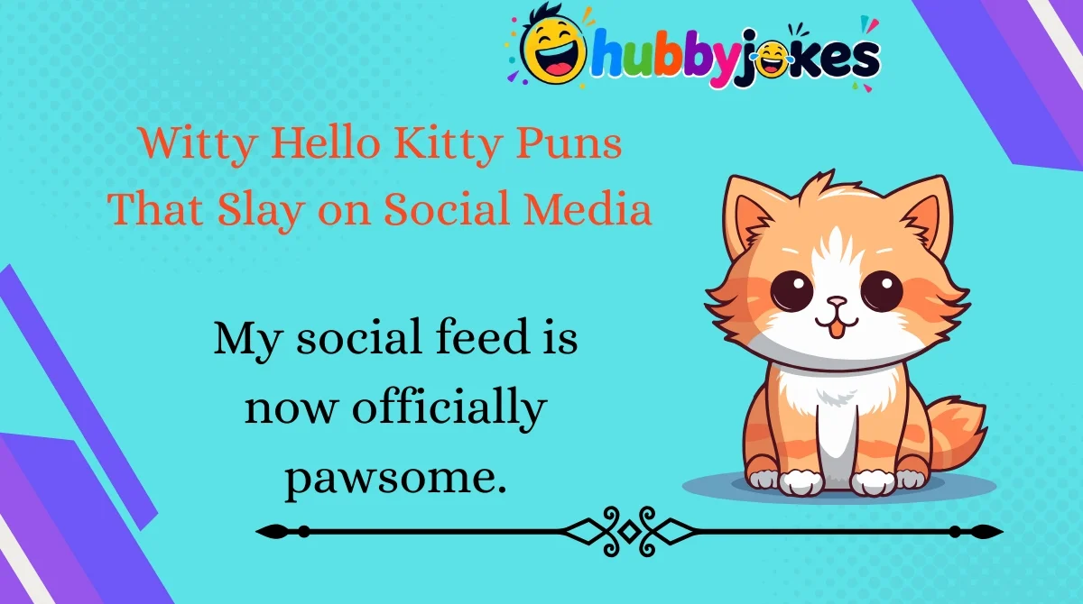 Witty Hello Kitty Puns That Slay on Social Media