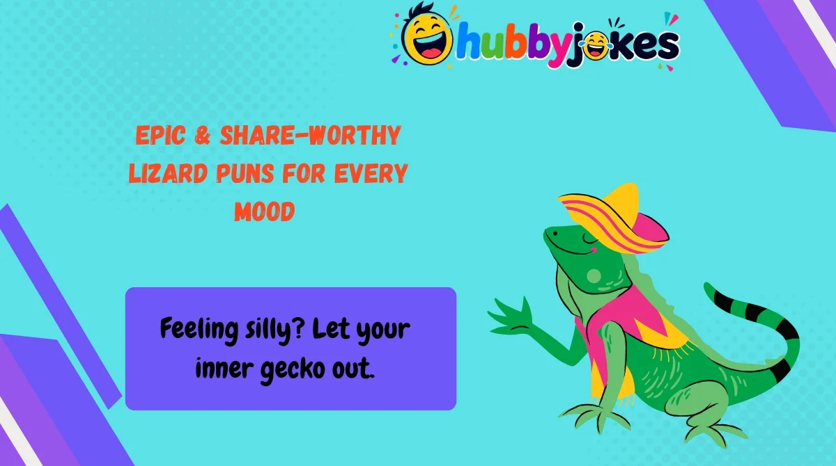 Epic & Share-Worthy Lizard Puns for Every Mood 