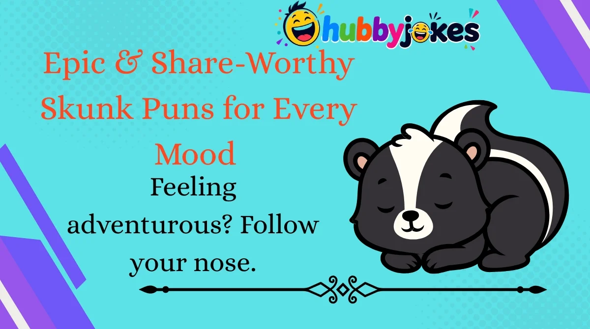 Epic & Share-Worthy Skunk Puns for Every Mood 