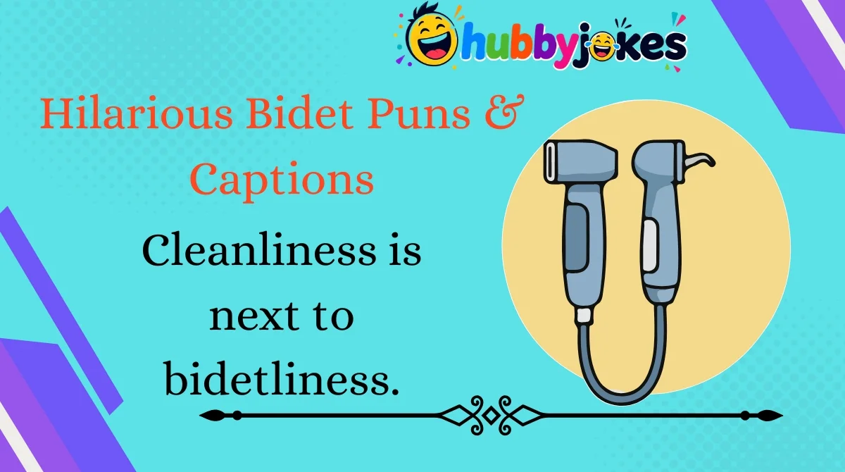 Hilarious Bidet Puns & Captions