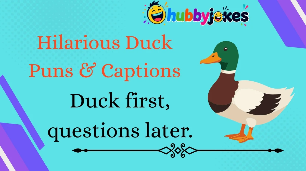 hilarious-duck-puns-and-captions Hilarious Duck Puns & Captions