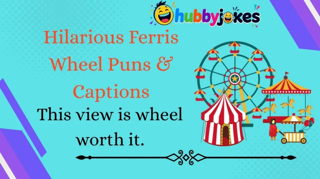Hilarious Ferris Wheel Puns & Captions 