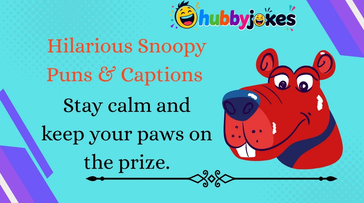 hilarious-snoopy-puns-and-captions Hilarious Snoopy Puns & Captions