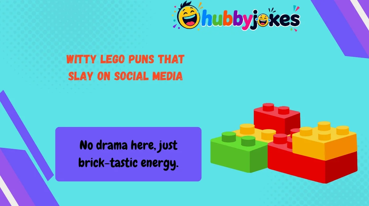 Witty LEGO Puns That Slay on Social Media