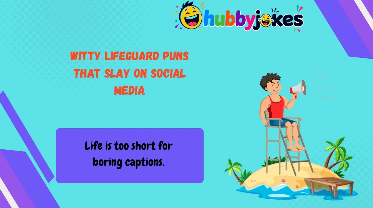 Witty Lifeguard Puns That Slay on Social Media