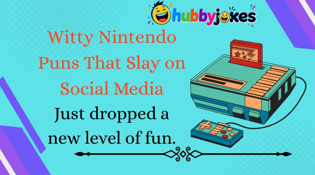 Witty Nintendo Puns That Slay on Social Media