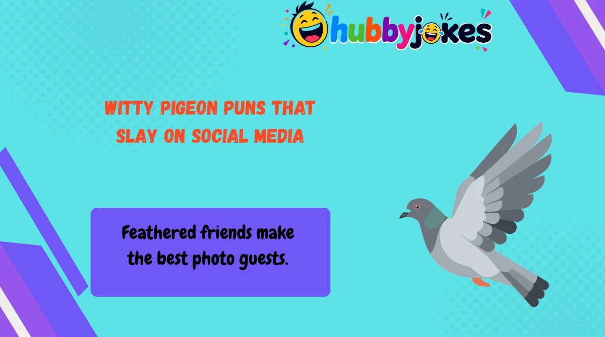 Witty Pigeon Puns That Slay on Social Media