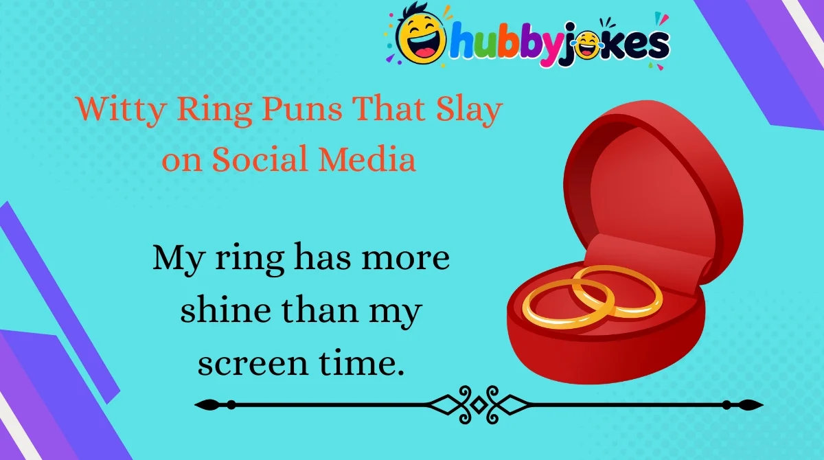 Witty Ring Puns That Slay on Social Media