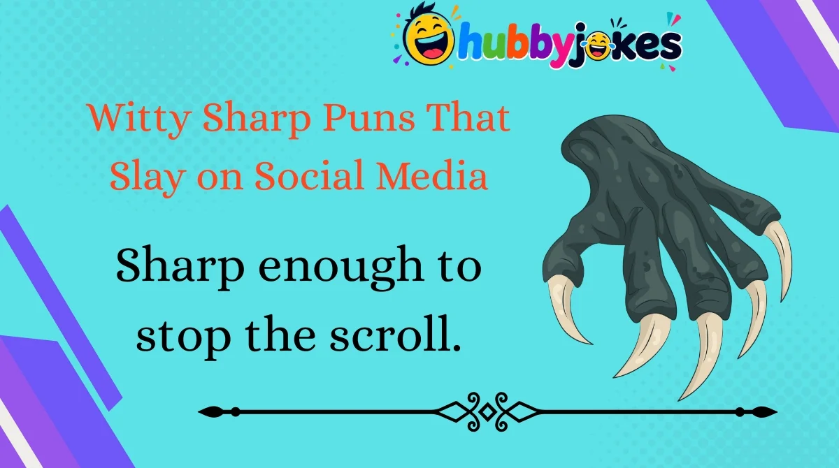 Witty Sharp Puns That Slay on Social Media