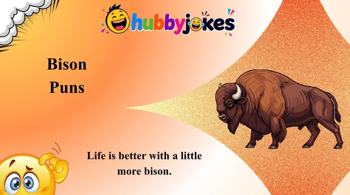 Bison Puns